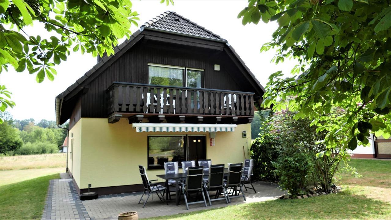 Helles Ferienhaus Im Landhausstil Fuer Bis Zu 10 Personen Frielendorf Zewnętrze zdjęcie